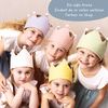 Paper Dragon Muslin Crown Printed Blue - Set 02
