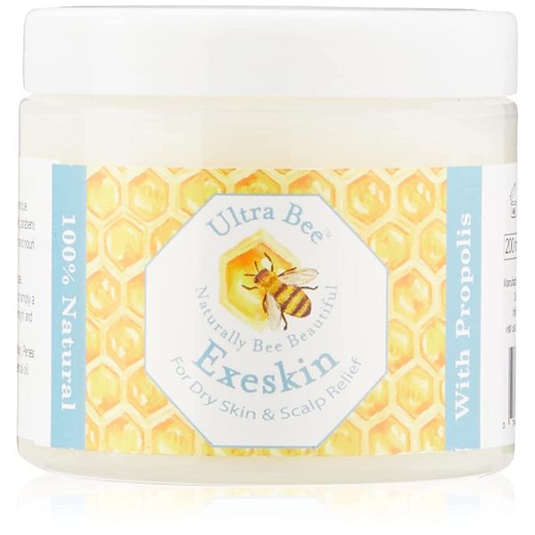 100% Natural Exeskin Balm 200ml - Soothes Dry Sensitive Skin and Dry Itchy Scalp - Also Suitable for People Prone to Eczema Psoriasis, Dermatitis, Rosacea