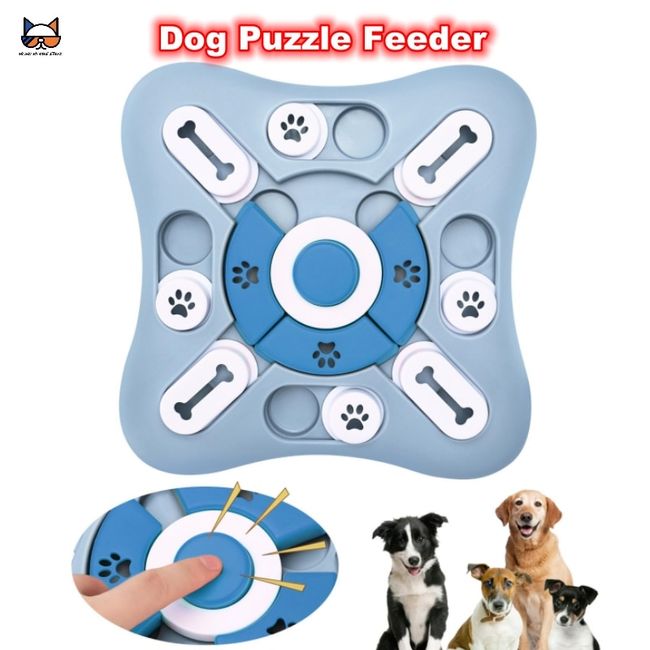 Dog Puzzle Toys Slow Feeder Interactive Increase Dogs Food Puzzle Feeder  Toys