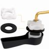 2 Pack Universal Front Mount Toilet Handle Tank Flush Lever Replacement Handle