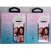 2 ijoy Phone Ring Light USB Rechargeable Clip-On Selfie Light Portable