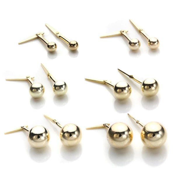 9ct Yellow Gold Andralok 2.5mm Ball Stud Earrings/Studs