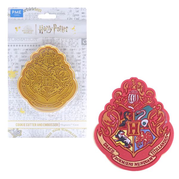 PME Harry Potter Cookie Cutter & Embosser, Hogwarts Crest