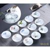 6 Piece Set Chinese Tea Ceremony, Six Patterns Drinking Cup, Chinese Teaware Cup