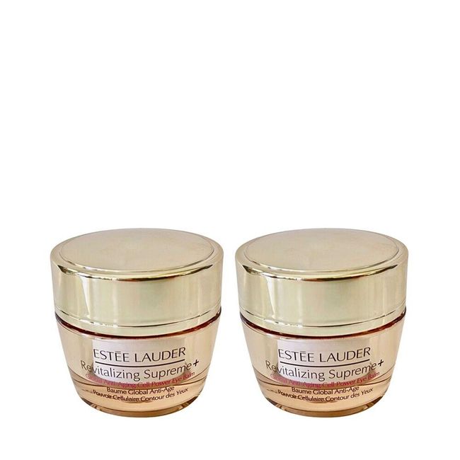 2 x Estee Lauder Revitalizing Supreme+ Anti-Aging Cell Power Eye Balm Cream 10ML