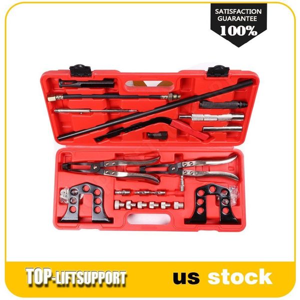 Engine Overhead Valve Spring Installer Remover Set OHV/OHC Compressor Tool +Case