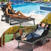 Begonia.K Rollaway Bed Portable Folding Bed Cot with Black Mat Heavy Duty Bed