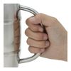 Beer Mug Double Stainless Steel Barrel Mega Jug 1.0L