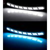 Dark Lens White/Amber Sequential Blink LED Front Side Markers For 23+ Honda CRV