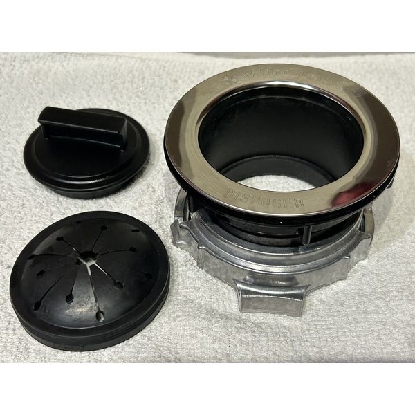 WHIRLAWAY EZ Mount Sink Flange Kit with splash guard & Stopper