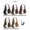 YJINCO YJWT017-nblk U-Shaped Half Wig, Medium, Women's, Inner Curly Hair Extensions, Clip, Part Wig, Medium, Semi-Long, Loose, Natural, Heat Resistant Specifications