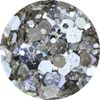 MATIERE Shine Mix Glitter II with Hex Hologram Reflection, Gold, 0.04 oz (1 g)