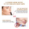 MSECVOI Collagen Lip Booster Plumping Serum Repair Lip Line Anti-Wrinkle Plump Enhancer Essence Hyaluronic Moisturizing Lip Treatment