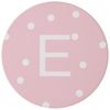 G Decor 5 Colour Polka dots Mug Coaster (E, Pink)