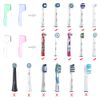 Electric Toothbrush Head Storage Case + 4 PCS Toothbrush Head Covers for Oral B