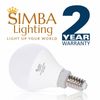 [6 Pack] LED G14 Globe Candelabra 5W 120V 40W Equivalent E12 3000K Soft White
