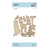 Spellbinders Let’s All Party Etched Die, Copper, Bear: 4 x 8 cm
