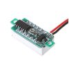 PURPLELILY Digital Voltmeter 0.28 Inch Two-Wire 2.5V-30V Voltage Tester Meter LED Display Voltmeter