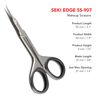SEKI EDGE SS-907- Stainless Steel Make-up Scissors