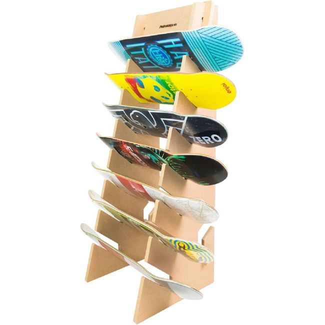 Skateboard Snowboard Longboard Floor Display Rack (The Pro)