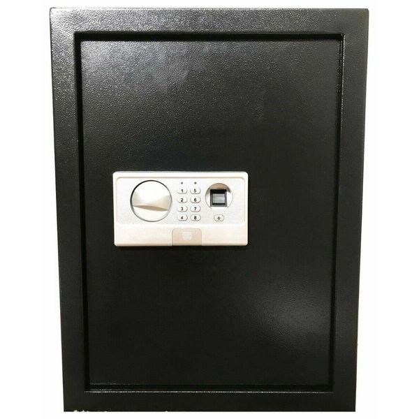 FINGERPRINT BIOMETRIC ELECTRONIC RECESSED HIDDEN WALL SAFE SECURITY BOX GUN CASH