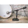 Gator Frameworks Short Weighted Base Microphone Stand with Telescopic Boom Arm