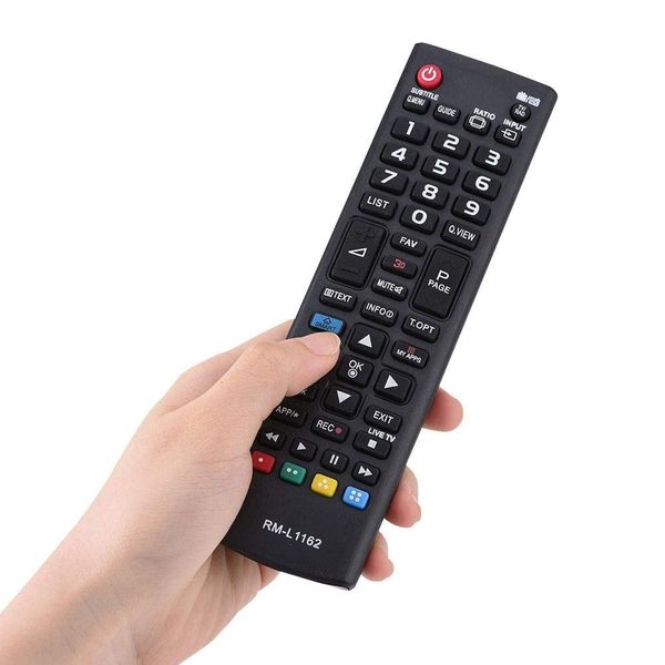 TV Remote Control, Replacement Portable Television Controller, Universal Remote Controller for LG LCD TV, RM-L1162, Easy to Use