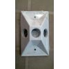 Doit Best 535931 Rectangler Cluster Cover, White, FREE SHIPPING