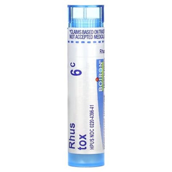 Rhus Tox, 6C, Joint Pain Relief, Approx 80 Pellets