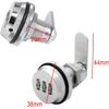 JZK 2 PCS 3 Digit Code Combination camlock cam Lock Password Coded Lock for Locker Wardrobe Door Filing Cabinet Mailbox Drawer Cupboard