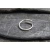 Hammered Silver Wrap Ring - 925 Hammered Thumb Ring - Adjustable Sterling Silver Ring - Minimialist Silver Ring - Hand Made in Cornwall
