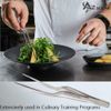 Offset Cake Decorating Icing Smoothing Spatula Food Presentation/Plating Tweezer