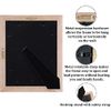 CORE ART 11x14 Diploma Frame Display Certificates 8.5 x 11 with Navy Mat or Documents 11 x 14 without Mat, College Degree Wooden Frame with Tempered Glass for Wall and Tabletop Display(Cherry Red)