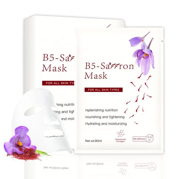 10pcs Face Masks Beauty - Vitamin B5 Sheet Mask - 10pcs Korean Face Mask Set - Sheet Mask Skincare Set - Hydrating Face Mask - Face Sheet Masks Smooth Skin - Suitable for Sensitive Muscles