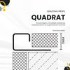 Square Outer Corner Stainless Steel V2A 11 mm Brushed