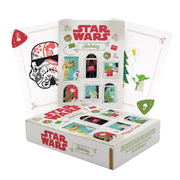 AQUARIUS - Star Wars Christmas Playing Cards