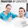 IXO Aligner Seater Chewies for Invisalign Trays - 10-Pack, Unscented, with Resealable Bag