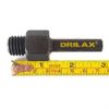 Drilax Core Drill Bit Arbor Adapter for Threaded Diamond Hole Saw 3/8" Triangle 