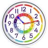 Time Teaching Clock 12 Inch Silent Wall Clock for Kids Learning Time, Silent ...