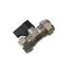 15mm Lever Operated Chrome Isolation Valve CxC