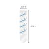 Command Medium Clear Refill Strips [Removable]: 12-Pack (Clear) [6-Sets]