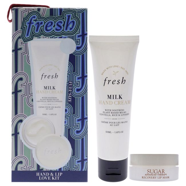 Hand And Lip Love Kit by Fresh for Women - 2 Pc Kit Set