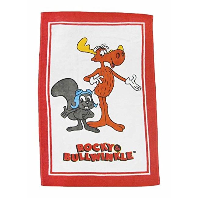 Winning Edge Designs- Rocky and Bullwinkle Golf Towel