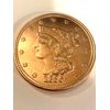 1836 Braided Cent 12 solid Copper Rounds Half roll (0.75  lbs) by REEDERSONG