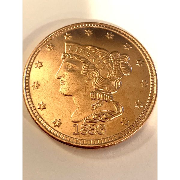 1836 Braided Cent 12 solid Copper Rounds Half roll (0.75  lbs) by REEDERSONG