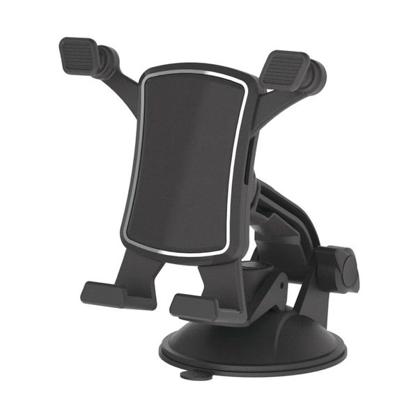 Pellucid SPH2008 Car Goods Smartphone Holder Suction Cup Fixed Type BK