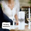 Unity Wedding Candle Set - 1 Pillar & 2 Taper Candles for Ceremony