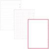 Mizutama A5 Marks Organizers Pattern ODR-DC18-A Binder Trial Refill