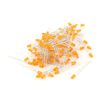 sourcingmap 100 Pcs 3mm Round Head LED Orange Light Emitting Diodes