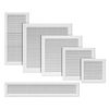 Ventilation Grille 200x200. White high quality plastic(TRU-5)